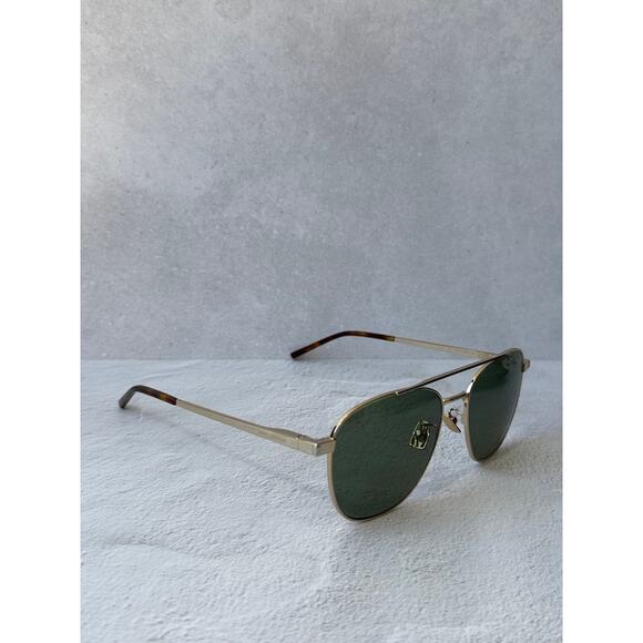 NEW Saint Laurent SL531 Gold Round Sunglasses main image 7